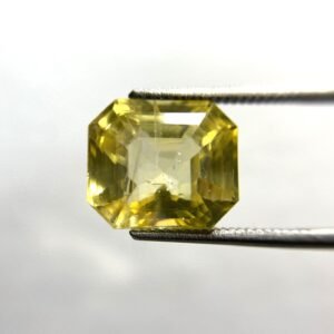 Natural yellow sapphire 6.51 carat
