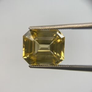 Natural Yellow Sapphire 12.11 carat Octa cut
